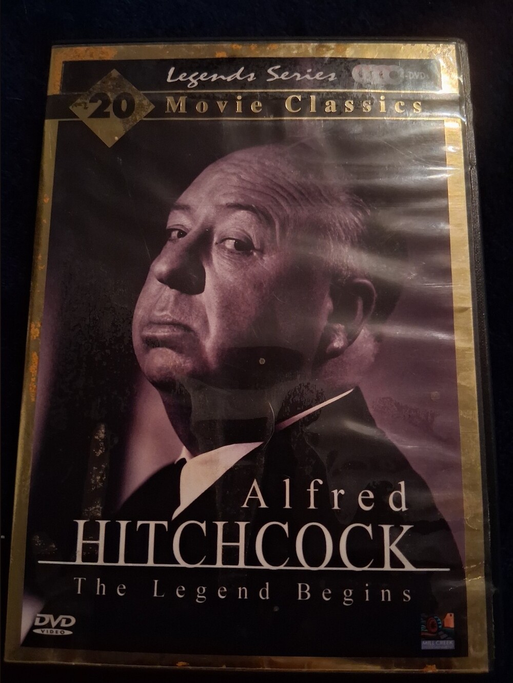 Alfred Hitchcock The Legend Begins tv series on DVD from Disc 1 through Disc 4